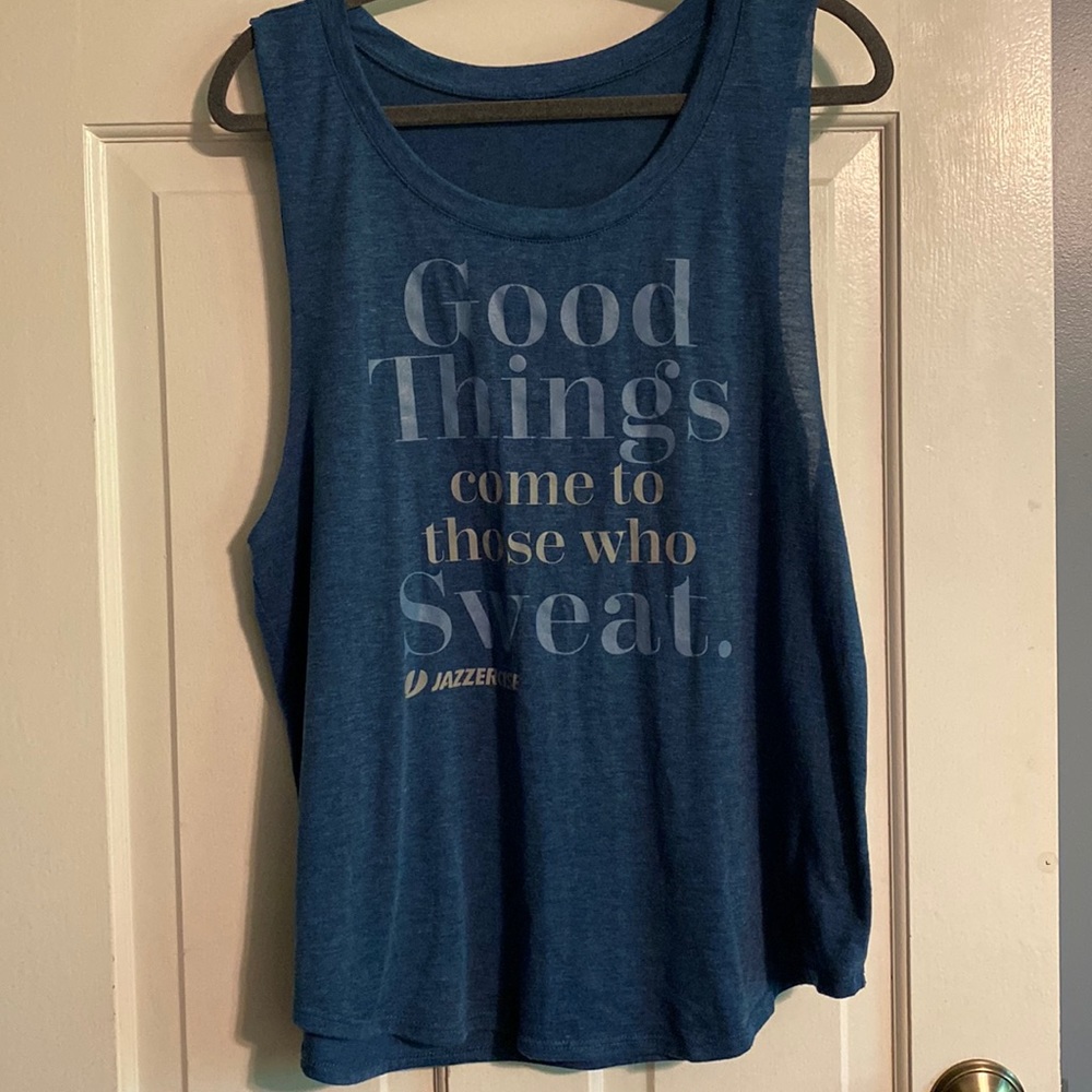 Jazzercise workout tank